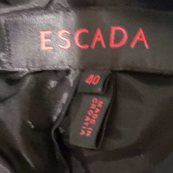 TODAY⚡️ESCADA JERSEY JACKET SZ 40 - Picture 8 of 14